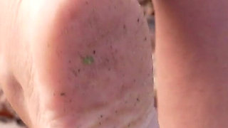 Dirty Soles in the Leaves