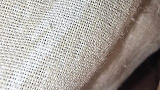 Step son shows step mom his huge cock and leave her handjob and play with his cock