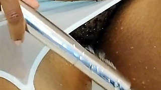 Masturbating in the Shower