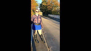 Frivolous Walk Ended with Blowjob