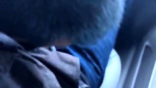 Twink Sucks Big Cock in a Car