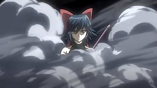 Silent Girl in the room under a fading moon