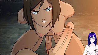 Big boobs, korra avatar, anime hentai