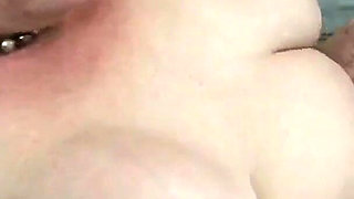 My big tit Stepmom takes a face full of my cum