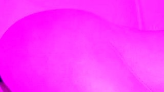 Cute amateur teen girl toying her pussy in bed on cam