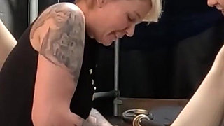 Fisting Her Big Clit