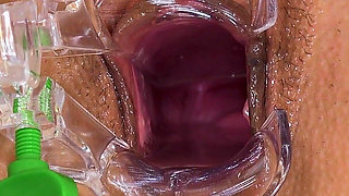 Hot Hairy Pussy of Mature MILF Di Devi Examined