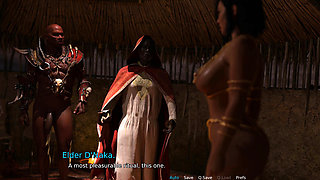 Anna Exciting Affection 80 Anna Participated in a Ritual and Wild Party with 3 Bbcs