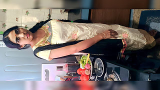 Big Boobs Neighbour Bhabhi Fucking in Kitchen