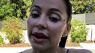 Abigail Mac Live Bikini Pool Party