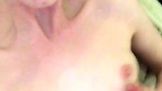 Delicious blond teen Buffy in another solo scene