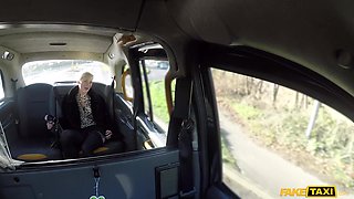 John's Blonde Milf Swaps Shops for Taxi Passion Play