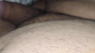 Long and sensual handjob on a rainy day by a perfect step mom