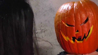 Halloween Nipple and Smoking Fetish