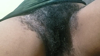 Very Hot and Skinny Amateur Raw Kissing Each Other Creates a Sensual Hairy Pussy