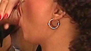 Ebony Babe From Germany Got Her Holes Used by Toys in the Kitchen