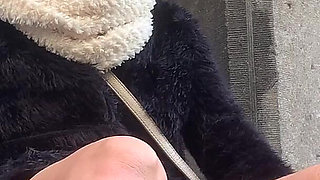 End of Winter Panty Flash