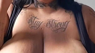 Tattooed BBW Smoke Session - Charm, Confidence and Sensual POV