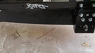 Riding on Ripper (I named it Ripper because of Giles, Rock In Peace!)