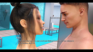 Taboo University - Hot Busty Emo Girl with Piercings and Braces Gives Me a Quick Handjob in the College Showers. She Wants Juicy