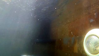 Ebony girl showers her big ass amp masturbating