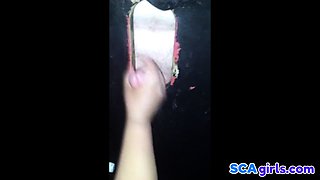 Cuckold's Swedish Girl at the Glory Hole