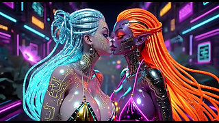 Captain Nova Song and Kiss clips, Ai animation