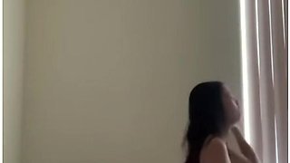 18yo Filipina Skinny Teen Rides A Brazilian Dick Cowgirl And Makes Him Cum On A Happy End
