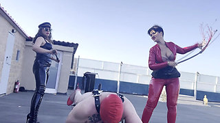 400 lashes for the restrained sissy bitch