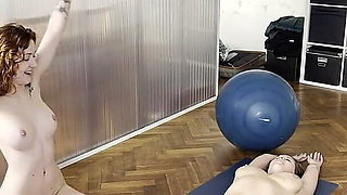 Naked Yoga Class