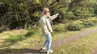 Emergency While Walking on the Public Trail but Had to Wet My Jeans