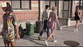 Hot blonde with big tits gives a fun game walkthrough and PC gameplay