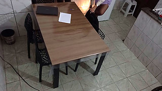 Secretary's ass gets fucked in the meeting room.