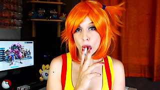 Misty Pokemon Sexy Smoking