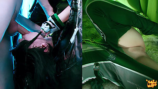 Stellar Blade. Glory Hole from EVE. Deepthroat and facial - MollyRedWolf