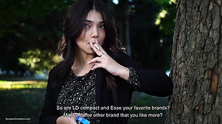 Smoking Interview with Zarina