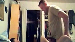 Muscular Army Hunks Bareback Fuck