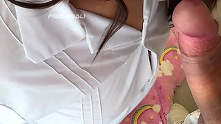 Homemade porn 18 year old student with his stepbrother