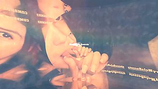 Hot Busty Babe Gets Cum In Her Mouth At The Gloryhole