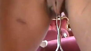 Humiliating pussy sex play