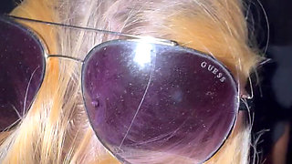 On Tour In A Secluded Parking Lot Outdoor Blowjob Neck Squirt Vibrator Orgasm