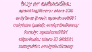 A Slo-Mo Paddle Spanking from the Top