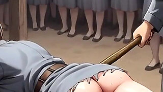 Punishment in the Women's Camp. Aisscom 017