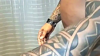 Maid Catches Boss Jerking off and Ends up Letting Him Fuck Her Ass Hard
