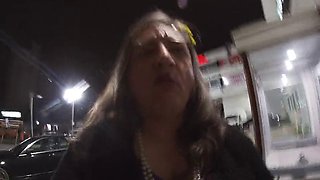 JonasBens Mature TS Sissy Prostitute in Public Outdoor Nudity