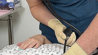 Nurse Bunny Gets a Gyno Exam Multi Angle