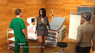 Project Hotwife - Merry's Doctor Visit and Male Doctor Holding Her Big Breast