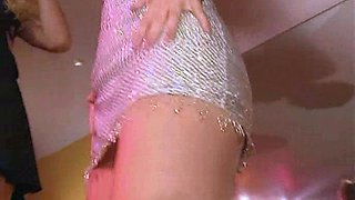 Clubbing and Group Sex Fun with Pussy Licking Brunettes