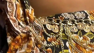 Hairy Goddess Riding Dildo Under Boho Skirt