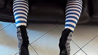 Anal Sex and Double Penetration with a Sex Machine for a Slutty Mature Brunette